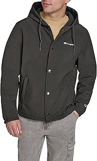 Champion Men's Hooded Coaches Rain Jacket