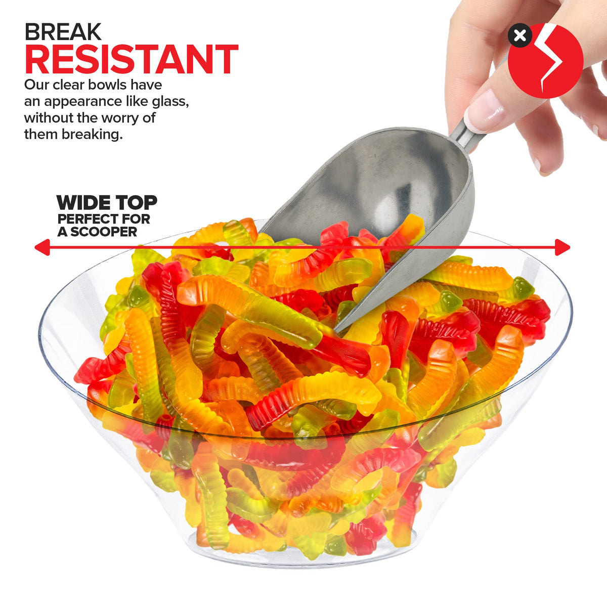 Stock Your Home Clear / 20 oz / Classic Bowls