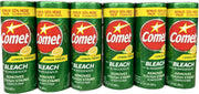 With Bleach ~ With 50% More Cleaning Power - 21 Oz Containers ~ (Lemom) by Comet – 21 Ounce (Pack of 1)