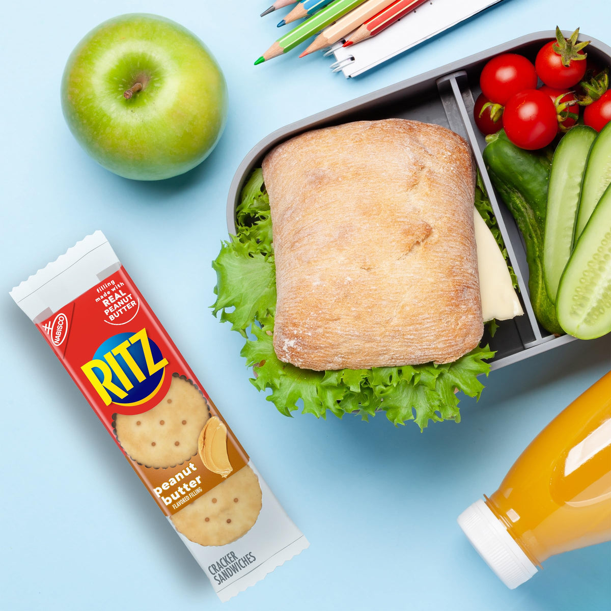 Ritz Peanut butter / 1.38 Ounce (Pack of 16) / 1 Sandwich