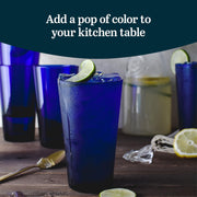 Libbey Cobalt Flare / 17.25 oz / Premiere Cobalt Tumblers & Water Glasses