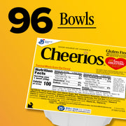 Cereal, Single Serve Foodservice Bowlpak, 96 Ct, 6 lb Case by Cheerios – 96 Ounce (Pack of 1), Black, Model KKPPOA22946