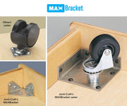 Maxi Mobile Triple Fold-N-Lock by Jonti-Craft – X-Large, Wood, Wood Grain, Model 0366JC