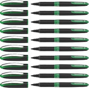 Schneider One Sign Rollerball Pen Indelible, Line Width 1.0 mm, Pack of 10 Green