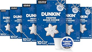 Dunkin' Dunkin’ Frosted Sugar Cookie Artificially Flavored Coffee, K-Cup Pods, 60 Count