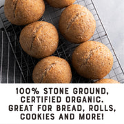 Organic Whole Wheat Flour by Bob's Red Mill – 5 Pound (Pack of 1), Model BRM-206