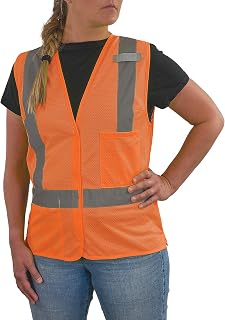 Ergodyne womens Glowear 8210hlw-s Women’s Hi-vis Vest - Type R, Class 2, Hook & Loop