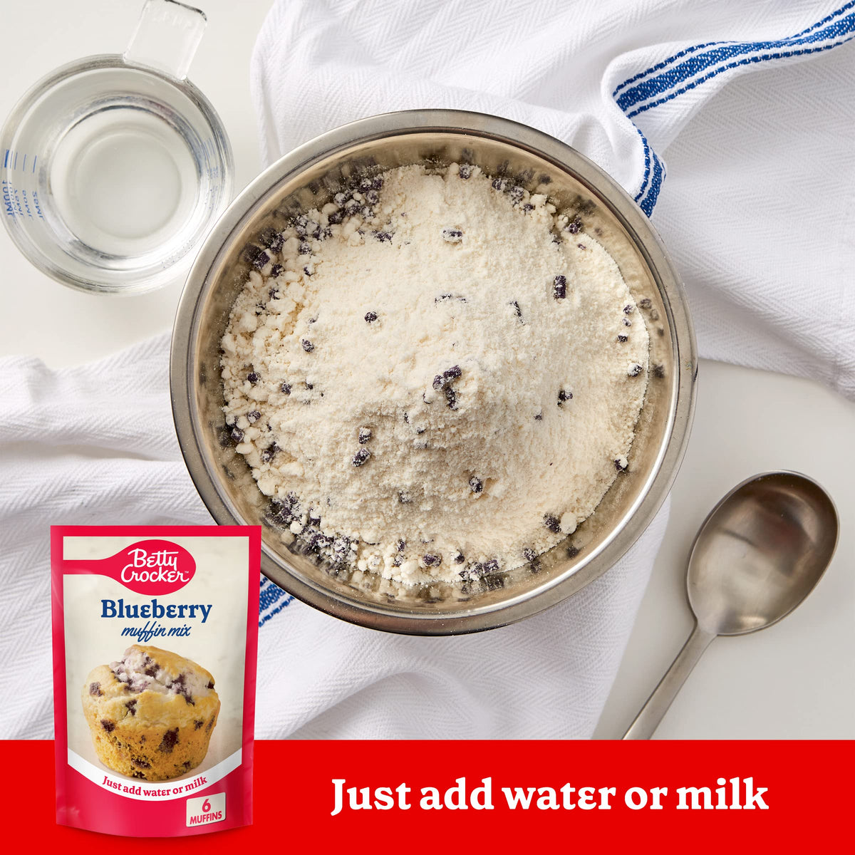 Blueberry Muffin Mix by Betty Crocker – 6.5 Ounce (Pack of 1), Artificial Color, Model Hf-g71187