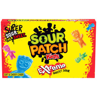 Extreme Sour Soft & Chewy Gummy Candy by Sour Patch Kids – 3.49 Ounce (Pack of 1), Assorted, Model PDK_00000076217