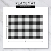 DII Quilted Placemats, 13x18 Inch, Pumpkin Spice, Set of 6
