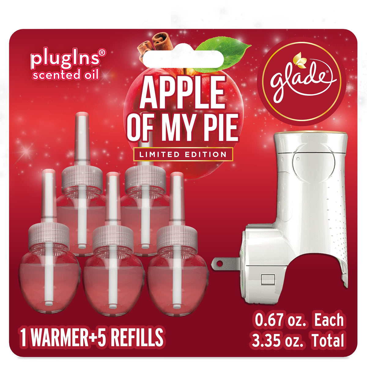 Glade Apple of My Pie / Starter Kit / 1 Count (Pack of 1) Electric