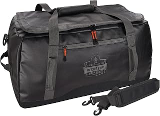 Ergodyne Arsenal 5031 Water Resistant Medium Duffel Bag, 90L, Squared Cargo Travel Bag