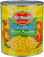 Peaches Lite Diced Yellow 6 Case 105 Ounce