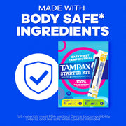 Starter Kit Multipack by Tampax – Regular/Super, Rayon, Model P_897