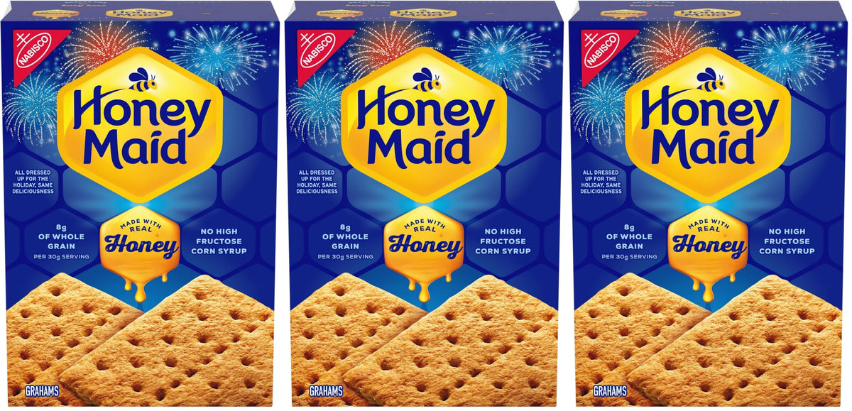 Honey Maid 14.4 Ounce (Pack of 3) / 1 / 3 Graham Crackers