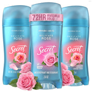 Secret Rose / 2.6 Ounce (Pack of 3) / 3 Antiperspirant Deodorant