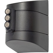 Magnetic Retractable Belt Barrier by Global Industrial – ABS Plastic, Black, Model GLOBAL-MWP400B-RD150