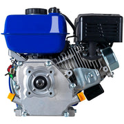 208cc Electric Start Gas Powered by DuroMax – XP7HPE, Cast Iron, Blue, Model XP7HPE