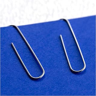 Officemate No.1 Smooth Paper Clips, Pack of 5 Boxes of 100 Clips Each, 500 Clips Total (99951)