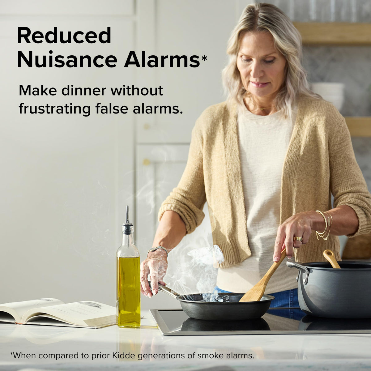 Kidde Hardwired / Smoke & Carbon Monoxide Detector / 5 Inches Combination Smoke & Carbon Monoxide Detectors