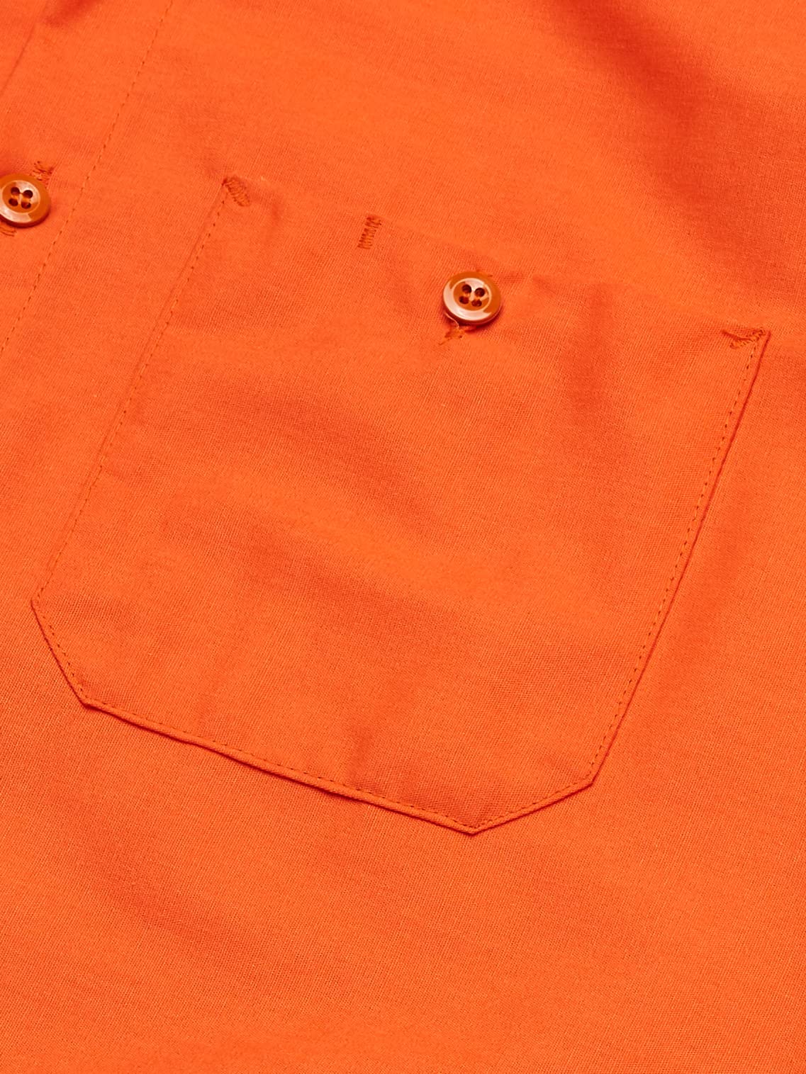 Long Sleeve Industrial Solid Work Shirt Orange Medium - 5 Pack by Red Kap – Orange, Pack of 5, Model SP14
