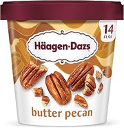 Häagen-Dazs Haagen-Dazs, Butter Pecan Ice Cream 14 oz (Frozen)