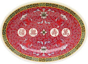 Thunder Group Longevity melamine dinnerware collection 14" x 10" platter, comes in dozen