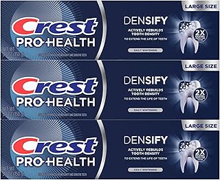 Crest Pro-Health Densify Toothpaste, Daily Whitening 5.3 Oz (Pack of 3)
