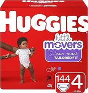 HUGGIES Overnites Nighttime Diapers, Size 4, 68 Ct