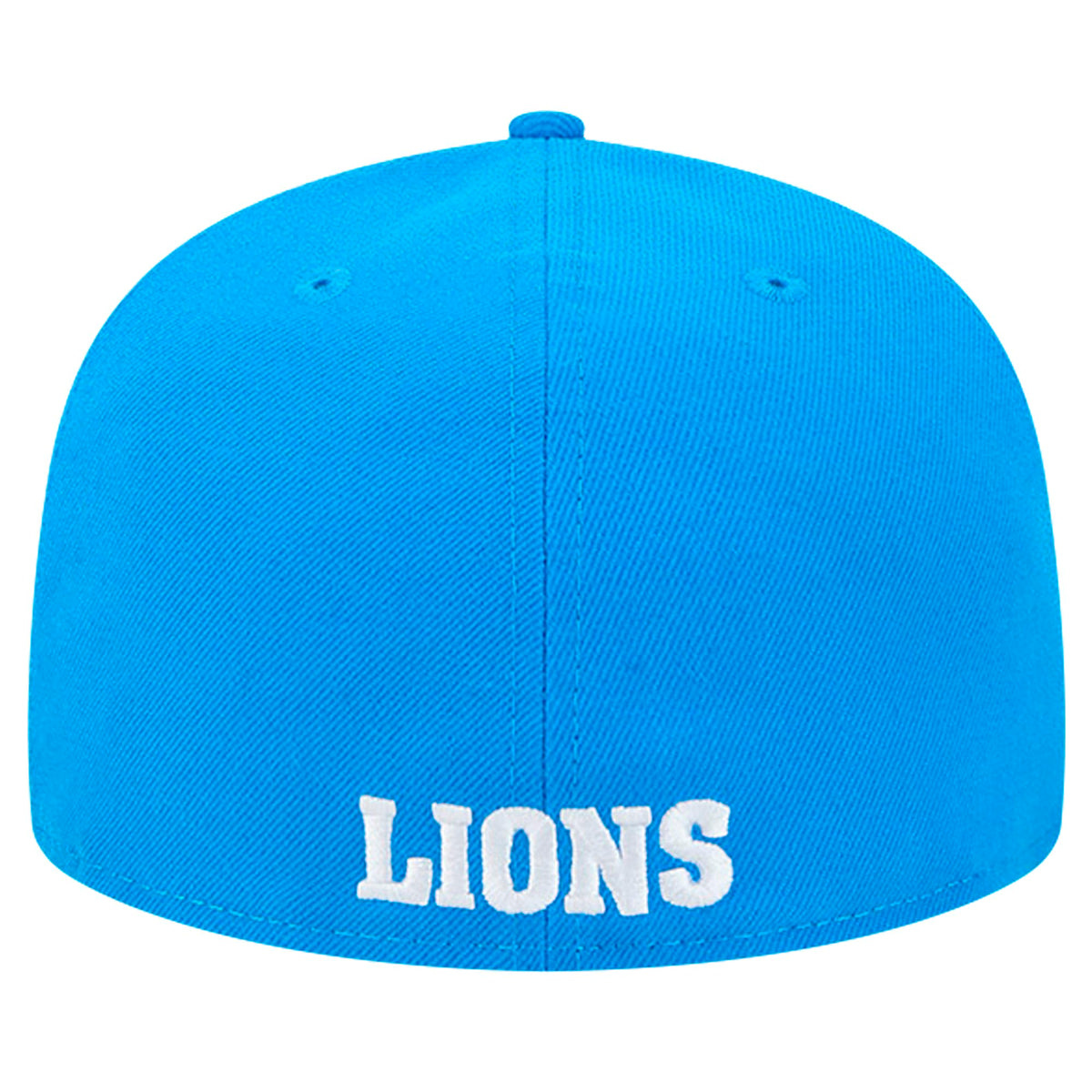 Men's Blue Detroit Lions 59FIFTY Fitted Hat by New Era – Polyester, Detroit Lions, Blue, Model Nfl Core Team 59fifty