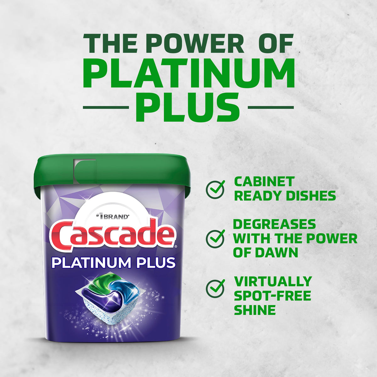 Cascade 11 Count (Pack of 6) / No Color / 1 Dishwasher Detergent