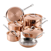 CopperBond® Aura™ 10-Piece Professional Copper Cookware Set by Hestan – 10 Piece, Copper, Model 31832