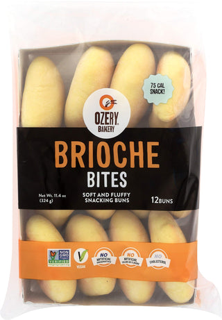 Ozery Bakery Brioche Bites by Ozery Bakery Inc. – 11.43 Count (Pack of 6), Tan, Pack of 6