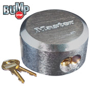 Master Hidden Shackle Lock - N. Bump Proof Technology by Master Lock – Alloy Steel, Silver, Model 6271N