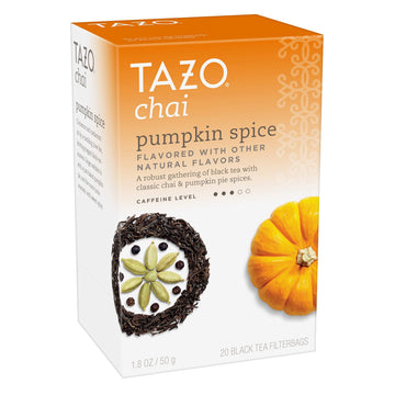 Chai Pumpkin Spice Tea 20 ct (pack of 1) by TAZO – 20 Count (Pack of 1)
