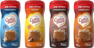 Coffee Mate Powder Creamer Variety Pack, 15 Oz, 4 Pack