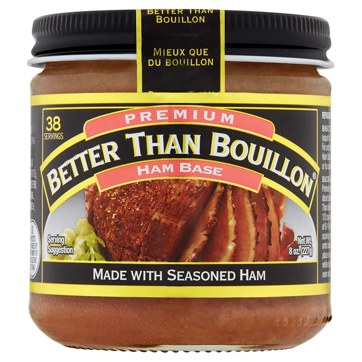 Premium Ham Base by Better Than Bouillon – 8 Ounce (Pack of 1), Model 00053606