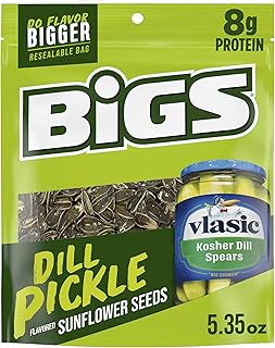BIGS Sunflower Seeds, Vlasic Dill Pickle Flavor, 5.35 oz.