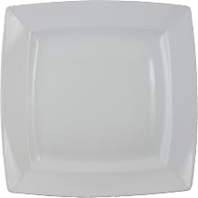 AV-S88 Ventana Square Plate, 11-1/2", Porcelain White (Pack of 12)