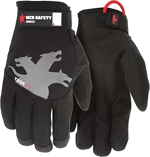 MCR Safety Mechanics Gloves Taskfit Design Synthetic Leather (960M)