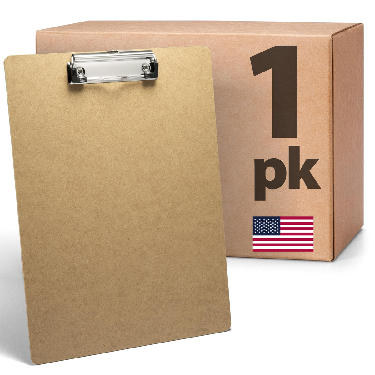 Recycled Wood Clipboard by Officemate – 1 Count (Pack of 1), Wood, Brown, Model 83219