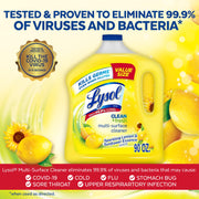 Lysol 90 Fl Oz (Pack of 1) / Lemon & Sunflower / 1 All-Purpose Cleaners
