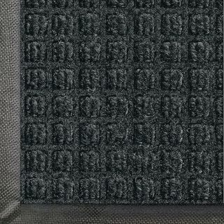 WaterHog Commercial-Grade Entrance Mat, Indoor/Outdoor Floor Mat 8' Length x 4' Width, Charcoal by M+A Matting