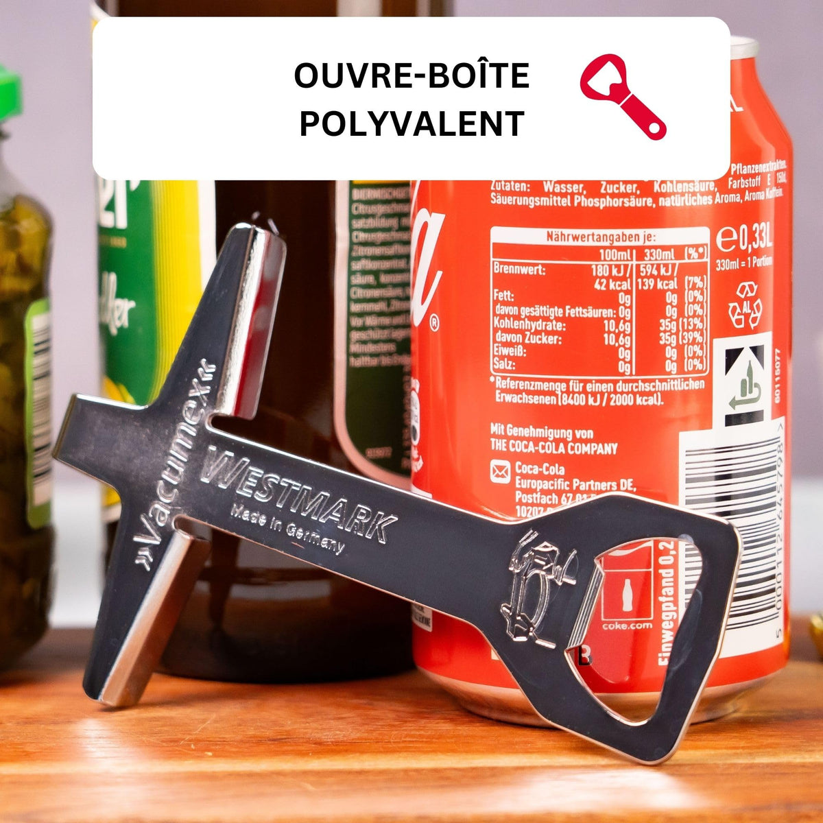 Jar Opener by Westmark – One Size, Steel, Model 10562270