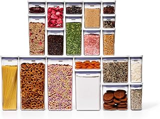 OXO Good Grips POP Airtight Food Storage Containers with Lids, 20-Piece Set