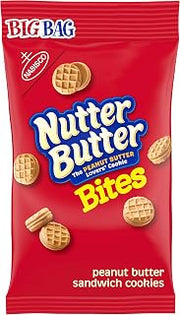 Nutter Butter Bites Peanut Butter Sandwich Cookies Big Bag, 1 package (3oz)