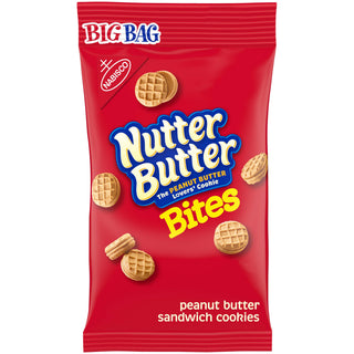 Bites Peanut Butter Sandwich Cookies Big Bag by Nutter Butter – 3 Ounce (Pack of 1), Model 44000003067