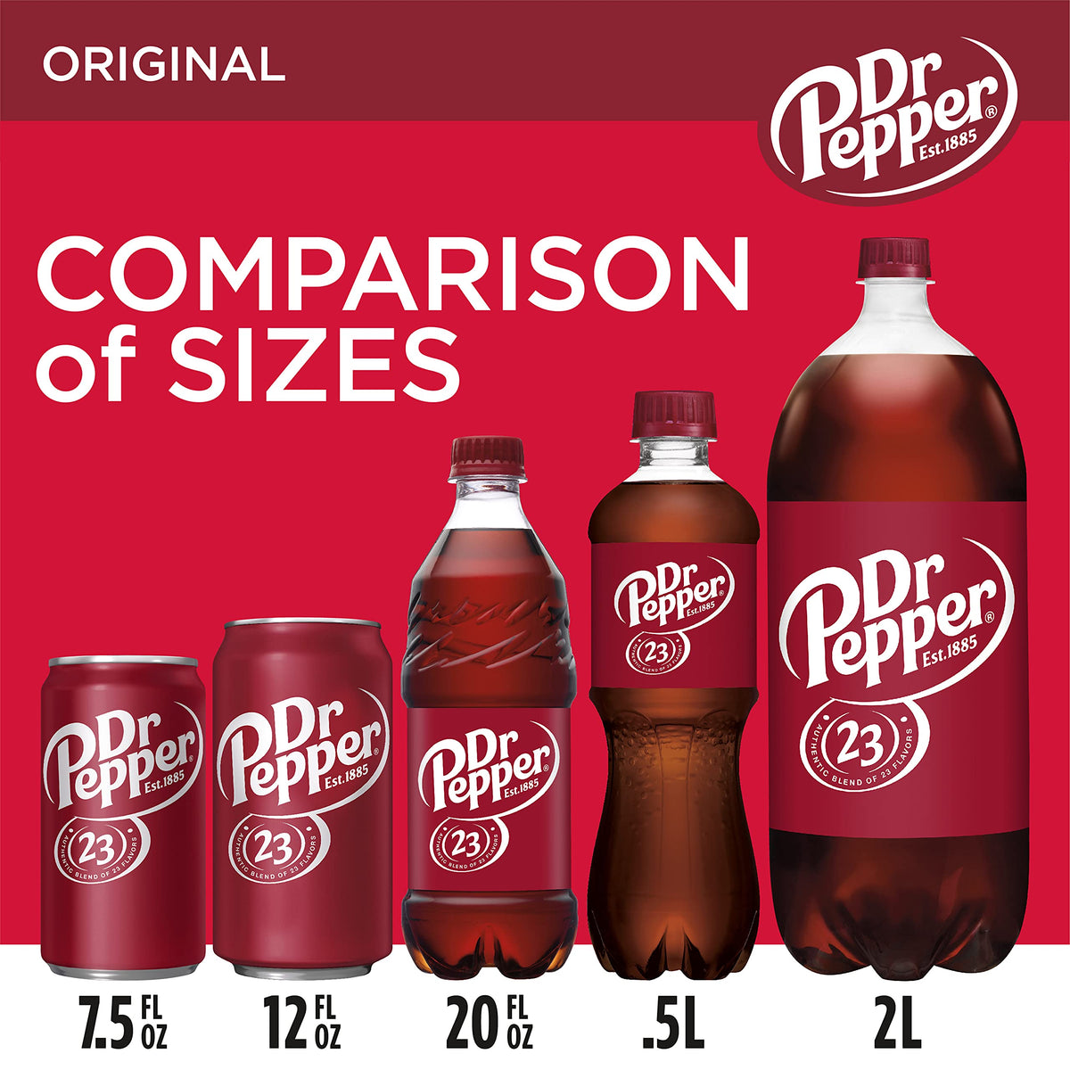 Dr Pepper Soda by Dr. Pepper – 12 Fl Oz (Pack of 12), Red, Pack of 12, Model 078000082166