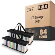 Stock Your Home 84 / 3 Count Pack of 28 / black CD Racks