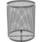 Global Industrial Gray / 36 Gallon / Industrial Trash, Recycling & Compost